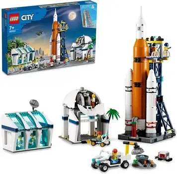 Блоковий конструктор LEGO City Space Космодром 1010 деталей (60351)