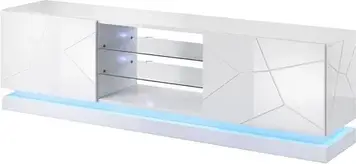 Тумба під ТВ Cama Qiu 200 МДФ White Gloss (695869)