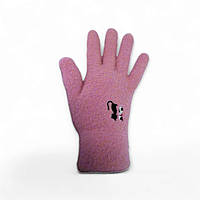 Перчатки женские вязаные розовые Kim Lim 5028_Light Pink
