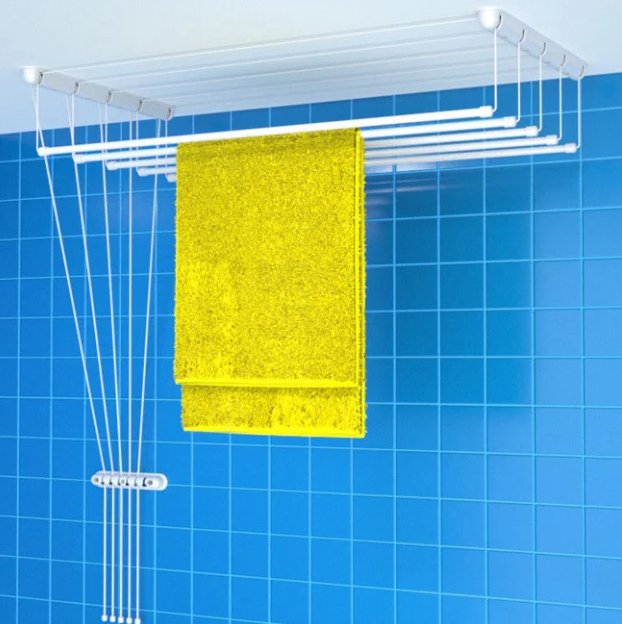 Сушарка посилена стельова для білизни Glori 1,8 метра 5 прутів, фото 1