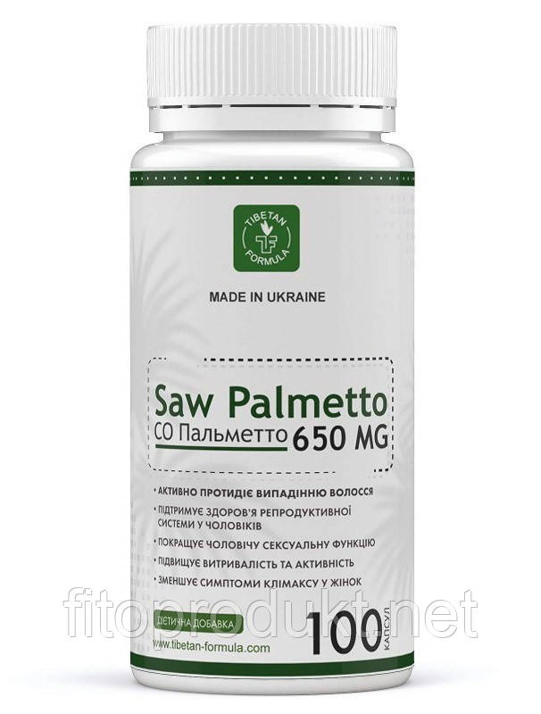 Пальмето СО для здоров'я чоловічої та жіночої репродуктивної системи No100 ТФ