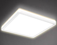 Ультратонкий светодиодный накладной светильник люстра Slim Back Light 22S WH