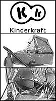 Дощовик на коляску Kinderkraft Кіндеркрафт З прихованим віконцем для люльки