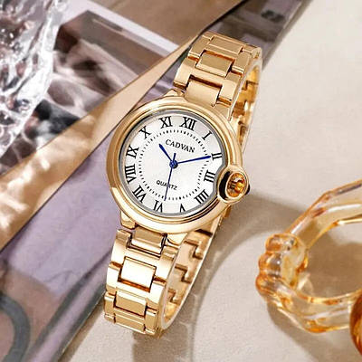 Кварцовий жіночий годинник з металевим браслетом. Хороша якість. Жіночий годинник. Виглядають дуже красиво.