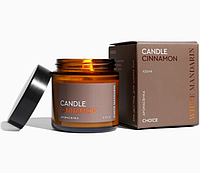 Эко Аромасвечка SPA-уход для кожи рук Candle Cinnamon White Mandarin