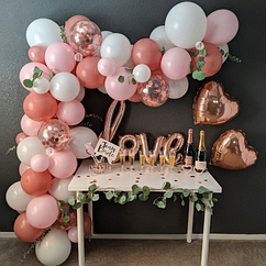 Набір куль для створення фотозони з аркою Любов на 14 лютого