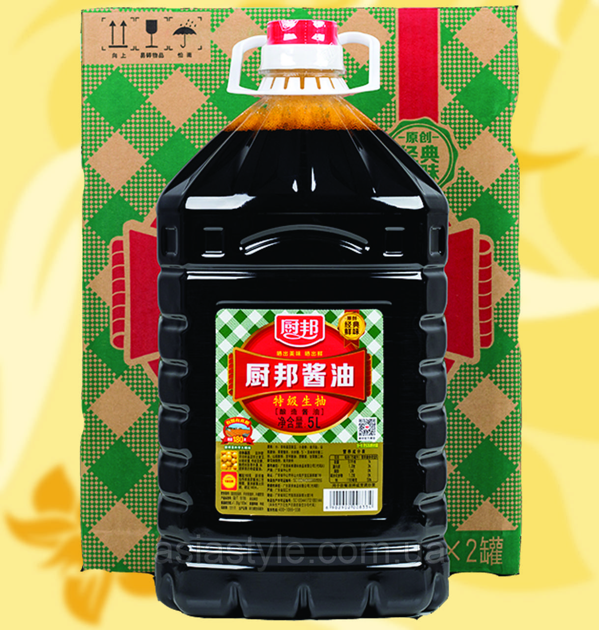 Соус соєвий універсальний, Соус соевый универсальный, Universal soy sauce, Chu Bang, Китай, 5л, Ч, фото 1