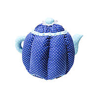 Чайник цукерниця горох синій.