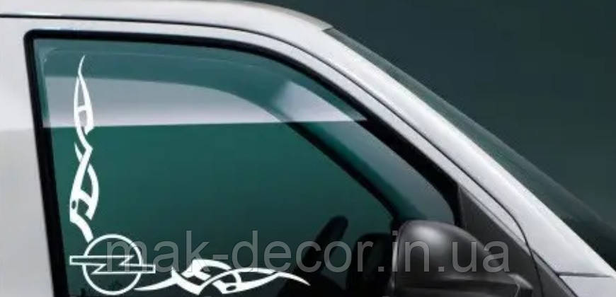 Вінілові наклейки на кути " Opel " 25х30 см