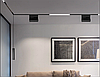 Магнітний трековий світильник PROLUM™ M25; 18W; 220V; SERIES "LR"; Білий 4000K, фото 8