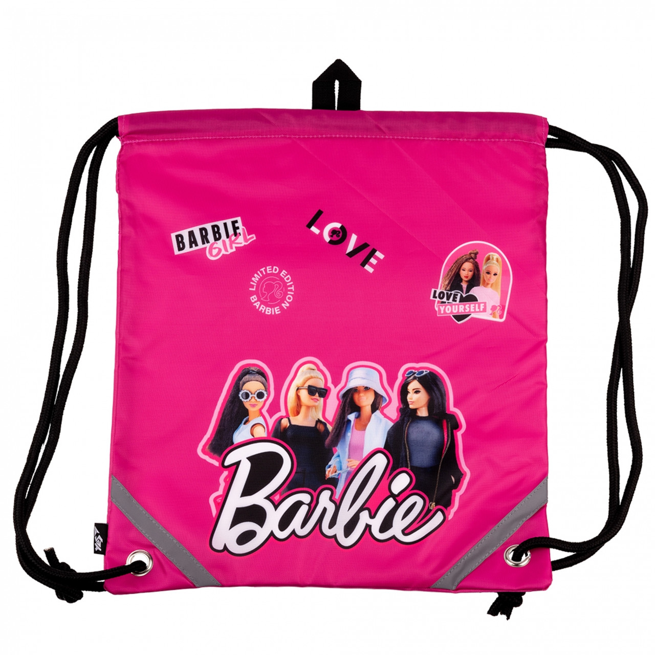 Сумка для змінного взуття Yes Barbie 40 х 35 см рожева (533441)
