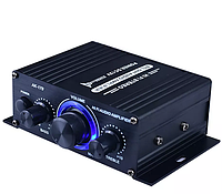 Аудіопідсилювач AK-Audio AK170 Mini Car Power Amplifier + Блок живлення