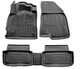 Килимки в салон 3D Renault Sandero Stepway III (Prestige) (2020-) з бортом