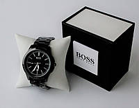 Мужские классические наручные часы Hugo Boss черные