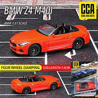 Игрушечная металлическая машинка, колекционная, BMW Z4 M40i, размер 1/64