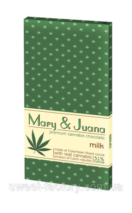 Шоколад Mary & Juana Milk 80g