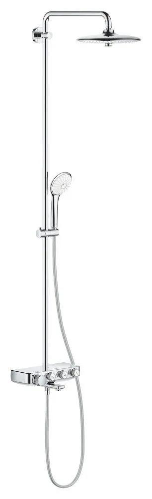 Душевая система с изливом GROHE Euphoria SmartControl 260 MONO с термостатом для ванны, хром (26510000)