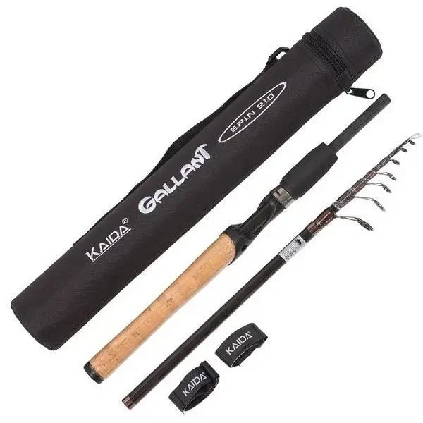 Спінінг KAIDA Travel Gallant 7-28 г компактний 38 см, фото 1
