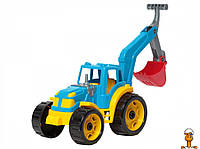 Трактор игрушечный с ковшом, детская, разноцветный, от 1 года, Технок 3435TXK(Multicolor)