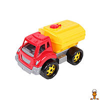 Детская машинка "бензовоз", игрушка, желтый, от 3 лет, Технок 6337TXK(Yellow)