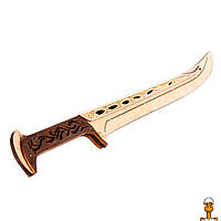 Деревянный сувенирный меч "эльфийский", детская игрушка, от 6 лет, Сувенір-декор 000072