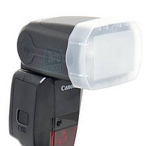 Ковпак-розсіювач для спалахів Canon 600EX-RT, 600EX, фото 2