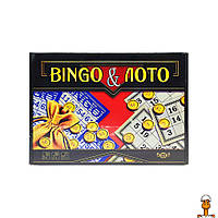 Настольная игра "бинго & лото", детская, от 5 лет, Мастер MKL1005