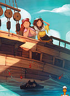 Детская книга. банда пиратов : принц гула, на укр. языке, игрушка, от 6 лет, Ranok Creative 797002