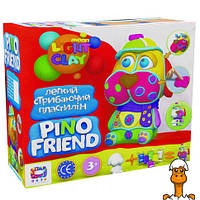 Набор легкого прыгающего пластилина фредди, moon light clay pino friend, детская игрушка, от 3 лет, ОКТО 70035