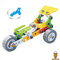 Конструктор build&play "болід ф1", 74 елементи, дитяча іграшка, віком від 5 років, HANYE J-7705