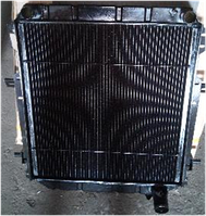 Радиатор охлаждения двигателя КрАЗ-6437 4-х рядный (медный) (пр-во ATC)