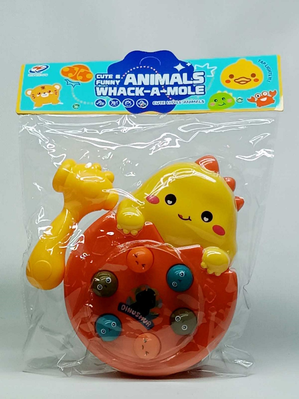 Іграшка Shantou "Курча" логіка-стукалка з молотком wq-86, фото 1