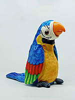 Мягкая игрушка повторюшка Shantou Попугай синий 25 см K4107-3