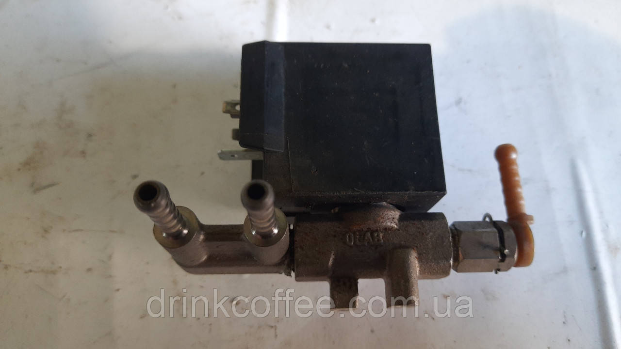 Електромагнітний клапан Olab Saeco V2 у зборі на 3 виходи для кавомашини Saeco Royal Cappuccino SUP016R_2 б/у, фото 1