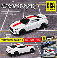 Игрушечная металлическая машинка, колекционная, Nissan GT-R (R35), размер 1/64