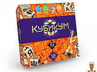 Развлекательная игра "кубикум", на укр. языке, детская, от 7 лет, Danko Toys G-KU-01U