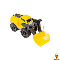 Игрушечная машинка "грейдер", детская, желтый, от 3 лет, Технок 8560TXK(Yellow)