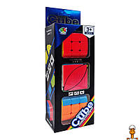Логическая головоломка кубик рубика, 3 элемента, детская игрушка, от 6 лет, Bambi 7781