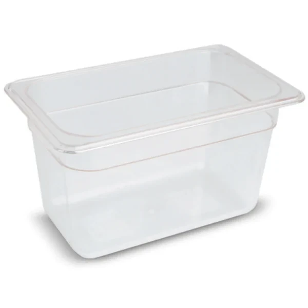Гастроємність без ручок прямокутна GN 1/4 "Bestkeep" 26.5х16.2х15 см/3700 мл із полікарбонату FoREST, фото 1