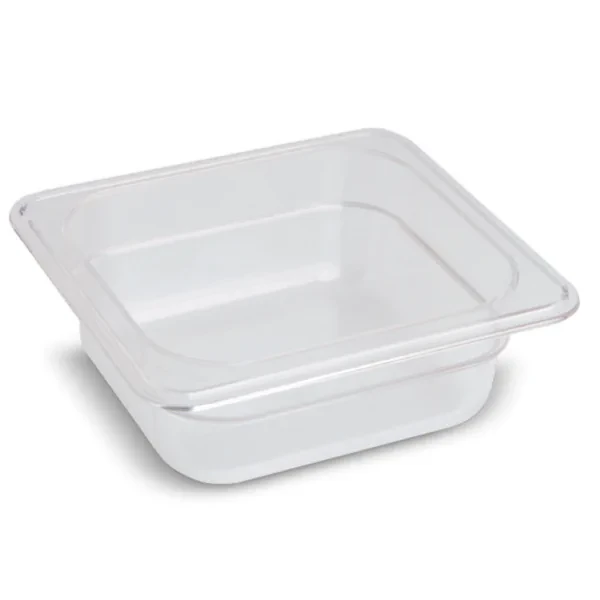 Гастроємкість без ручок прямокутна GN 1/6 "Bestkeep" 17.6х16.2х10см/1500 мл із полікарбонату FoREST, фото 1