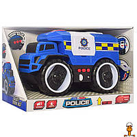 Детская машинка полиция, свет, звук, игрушка, от 3 лет, Bambi A5577-4