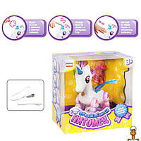 Интерактивная игрушка смышленый питомец "единорог", детская, белый, от 3 лет, DISON E5599-8(White)