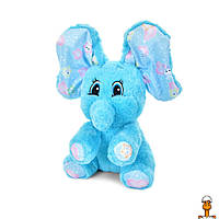 Интерактивная игрушка "слоник", укр, 31 см, детская, от 3 лет, Bambi M 5707 I UA