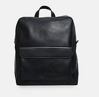 Кожаный рюкзак «Фактор» Factor, размер М, цвет в наличии, Черный