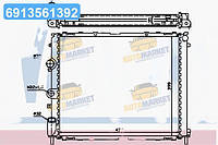 Радиатор охлаждения RENAULT KANGOO I (98-) 1.9 dCi р-во Nissens) 63855A UA22