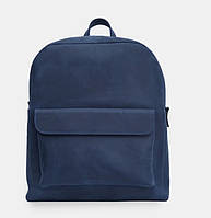 Кожаный рюкзак «Фактор» Factor, размер М, цвет в наличии, Синий