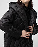 Жіноча зимова довга куртка, фото 2