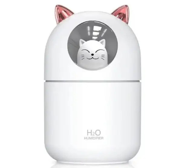 Зволожувач повітря з підсвіткою кішечка humidifier CAT