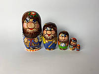 Матрьошка дерев'яна, Матрьошка розписана, Матрьошка 5-ка, Матрьошка Домовик, Матрьошка сувенір, Матрьошка