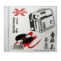 Диск   mini DVD+RW  X-DIGITAL  1,4Gb 4x mini slim